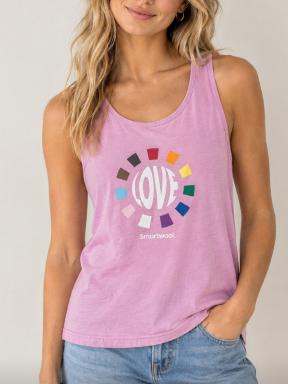 NEW Smartwool Ultralite Pride Graphic Tank Top